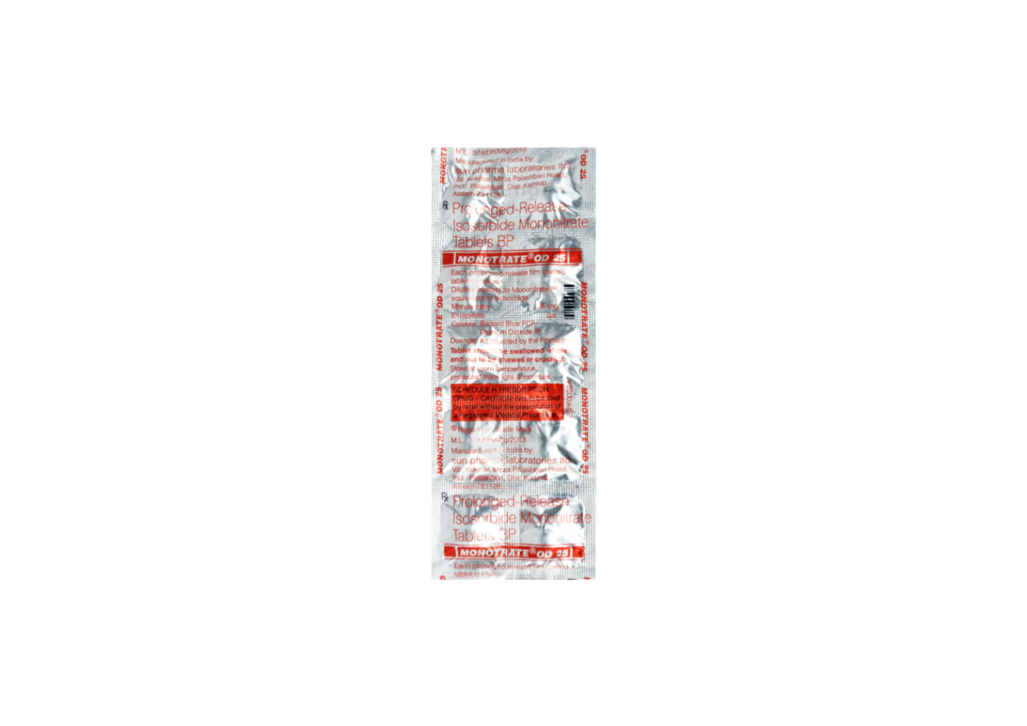 MONOTRATE OD 25MG